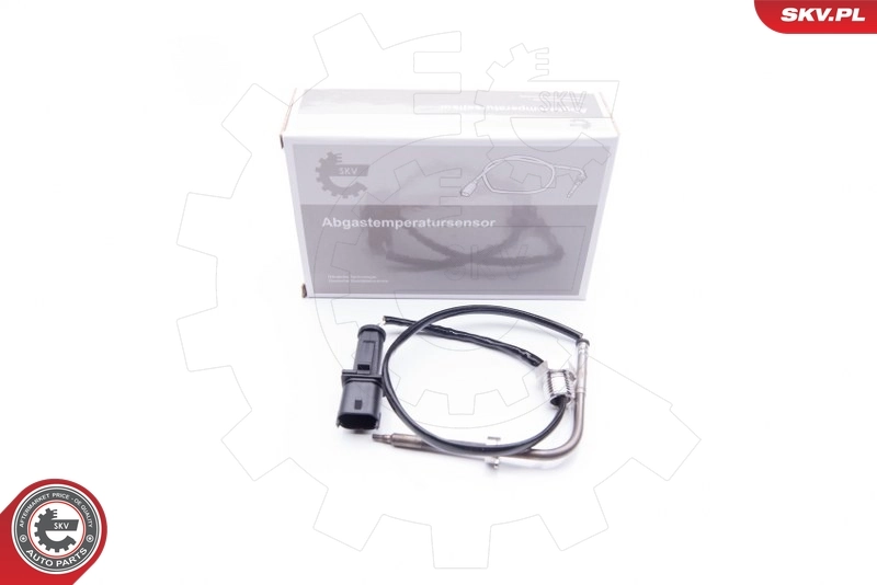 Sensor, exhaust gas temperature